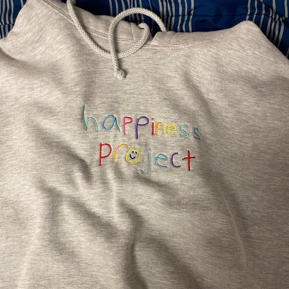 Happiness Project Mens hoodie